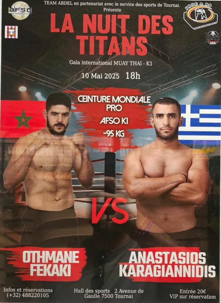 Kickboxing : Othmane El Fekkaki a décroché le titre mondial WhatsApp Image 2025 05 11 at 13.55.38 1