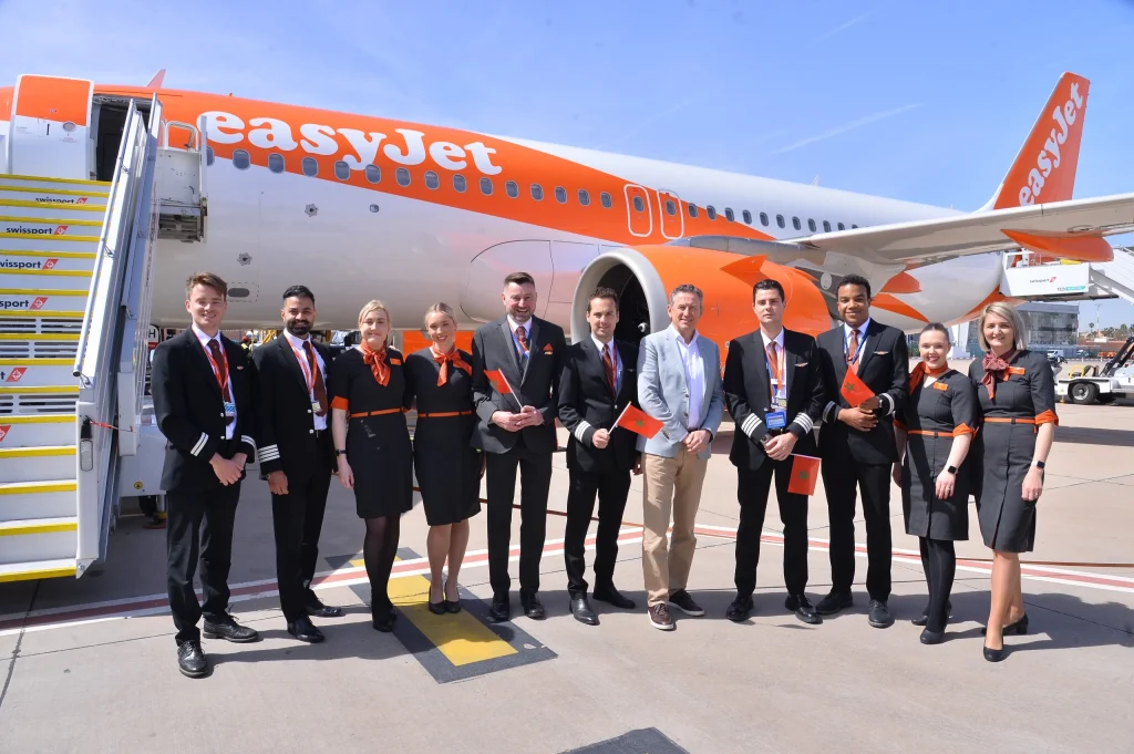 Aérien- easyjet - inauguration base à Marrakech - freenews - Maroc - Avril 2026