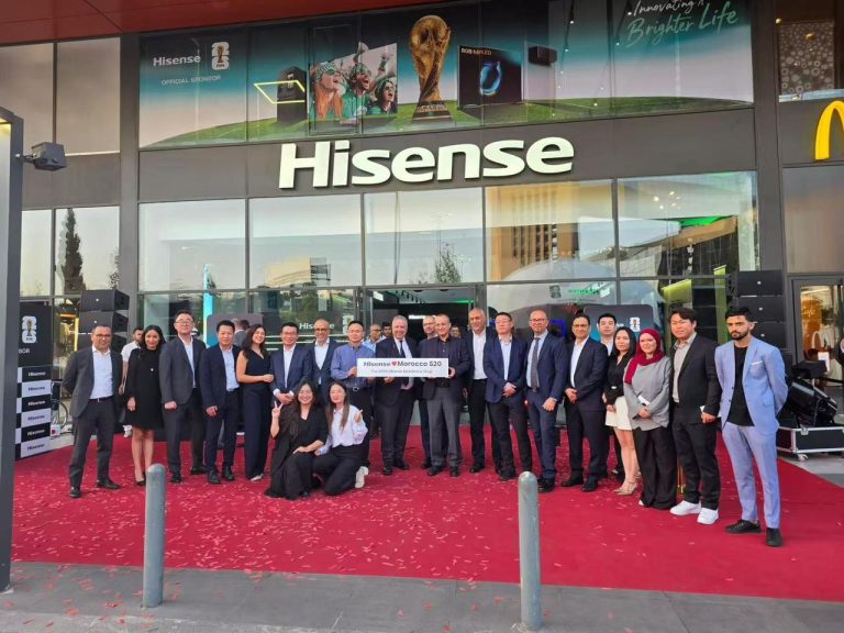 Hisense showroom à Casablanca - freenews - maroc - mai 2026